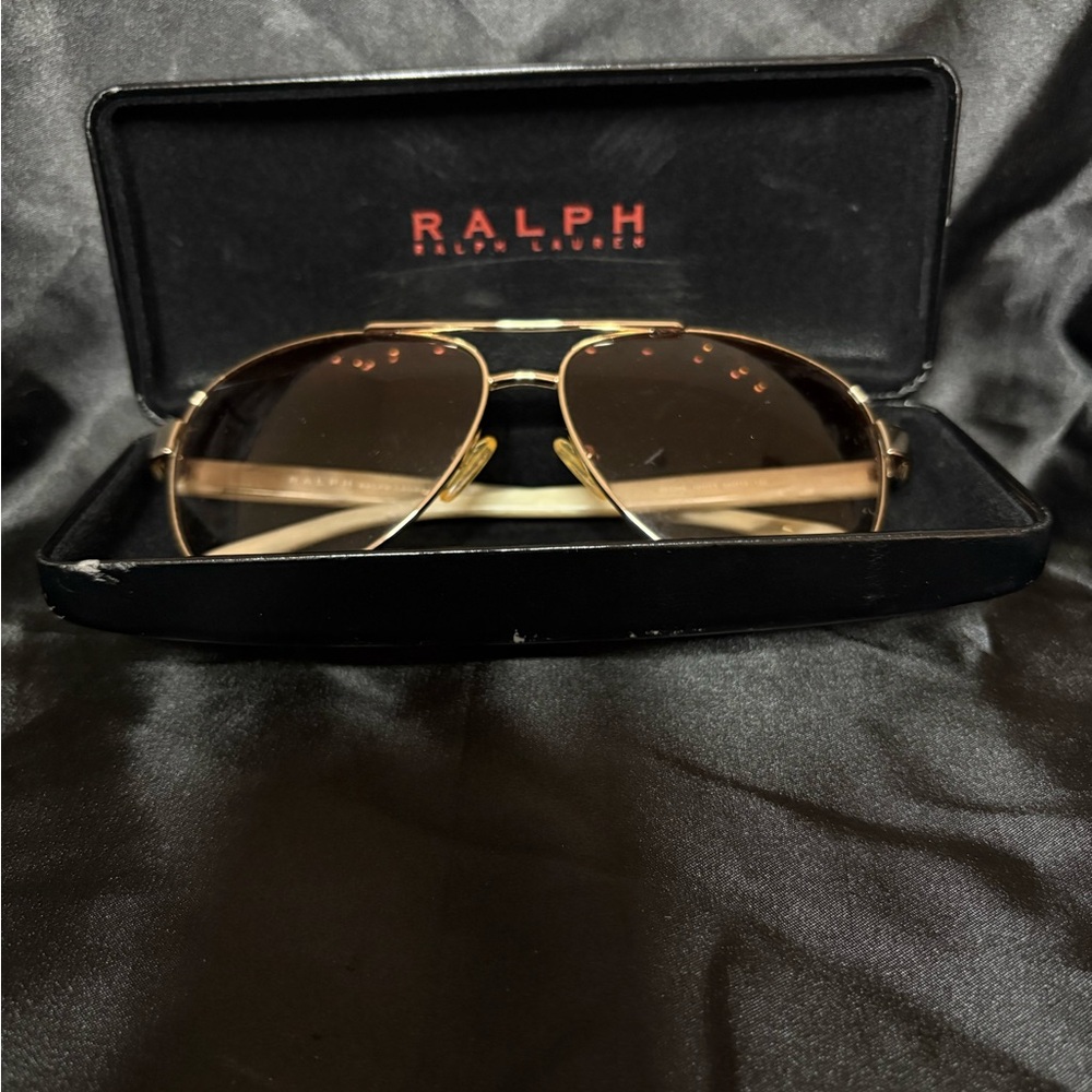 Ralph Lauren Gold Frame Sunglasses